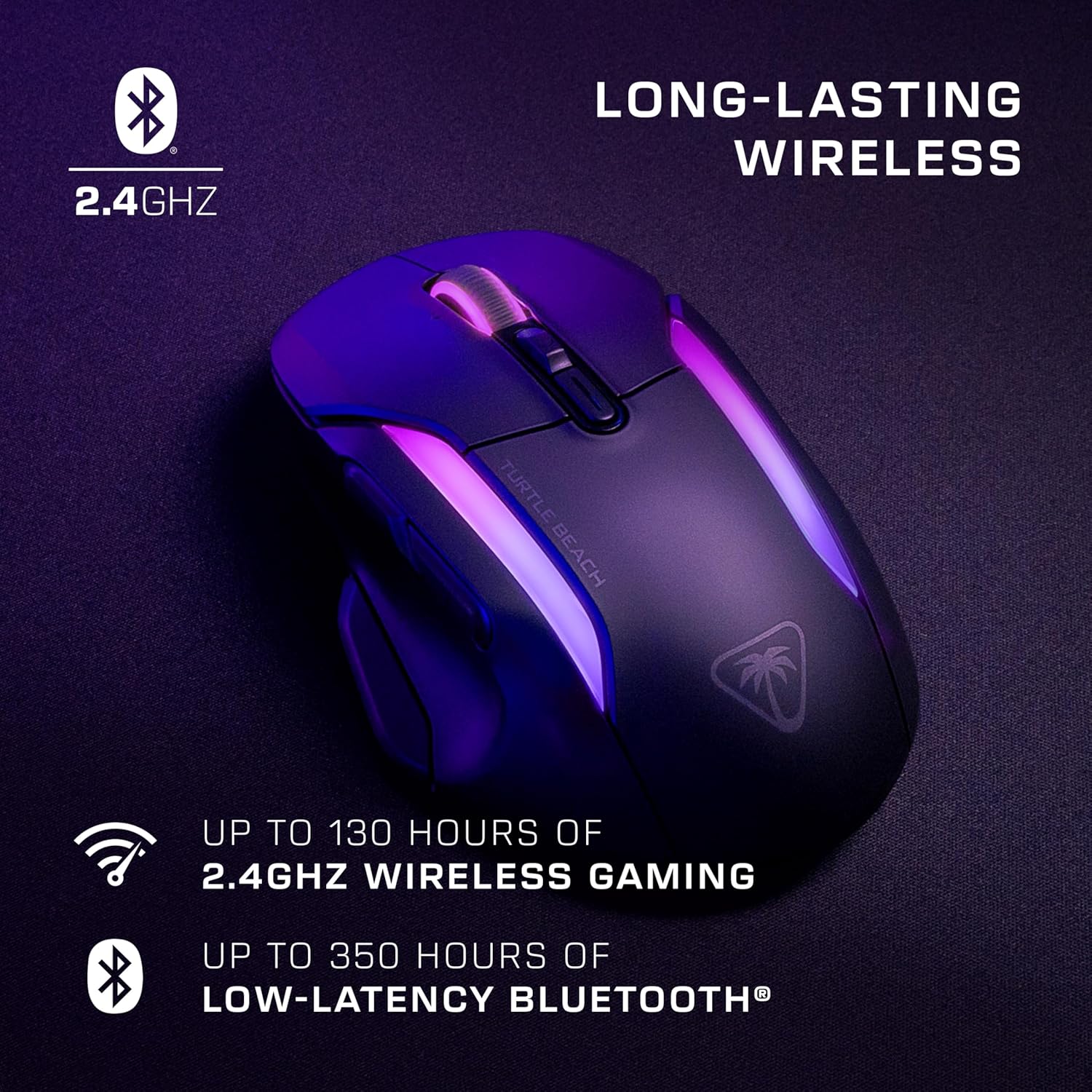 Detalle 2 de Turtle Beach Kone II Air - Ratón ergonómico inalámbrico