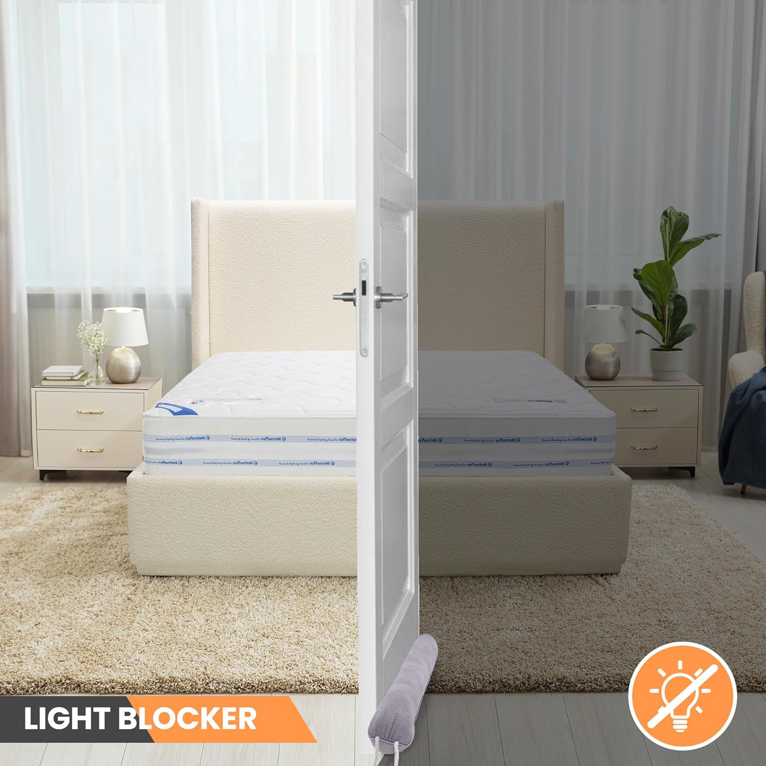 Thumbnail 4 de Door Draft Stopper 36-inch under-door weight for wind protection 🏠