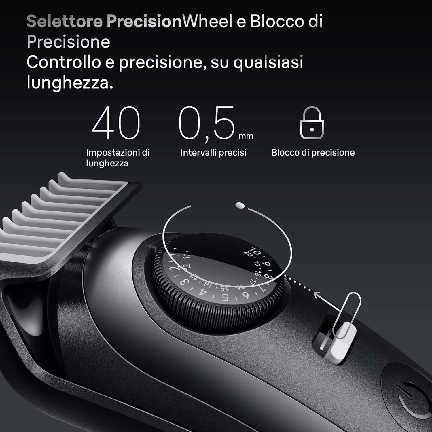 Detalle 2 de Braun BT7525 regolabarba 120 min 🧔