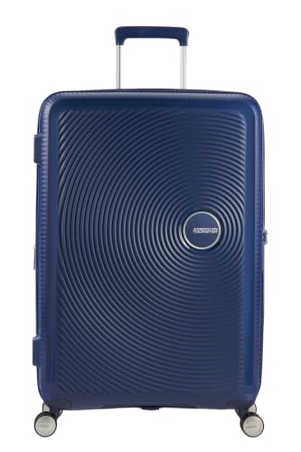 Detalle de American Tourister Soundbox Trolley M Espandibile 67 cm - Midnight Navy Blu