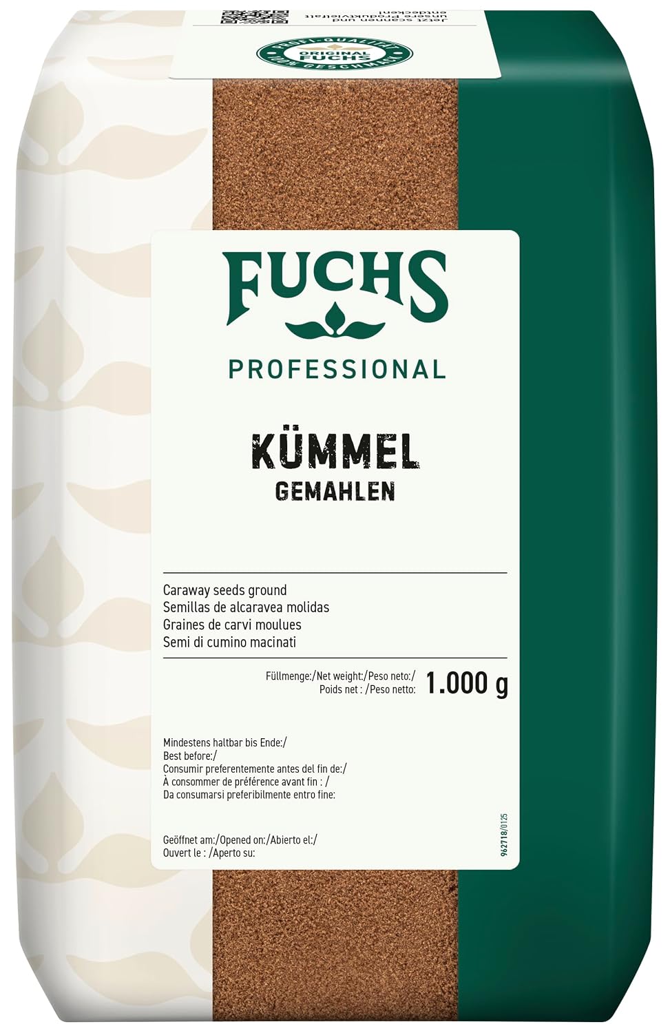 Detalle de Fuchs Professional Kümmel gemahlen 1 kg