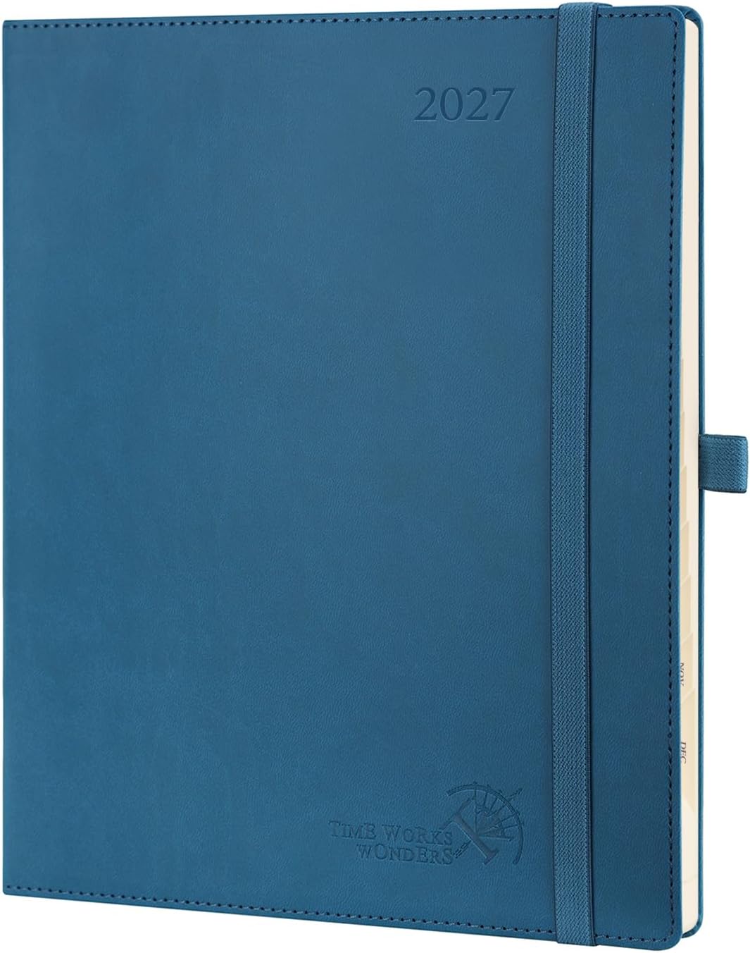 Detalle de POPRUN 2027 Planner, 8.5" x 10.5" Weekly & Monthly Appointment Book