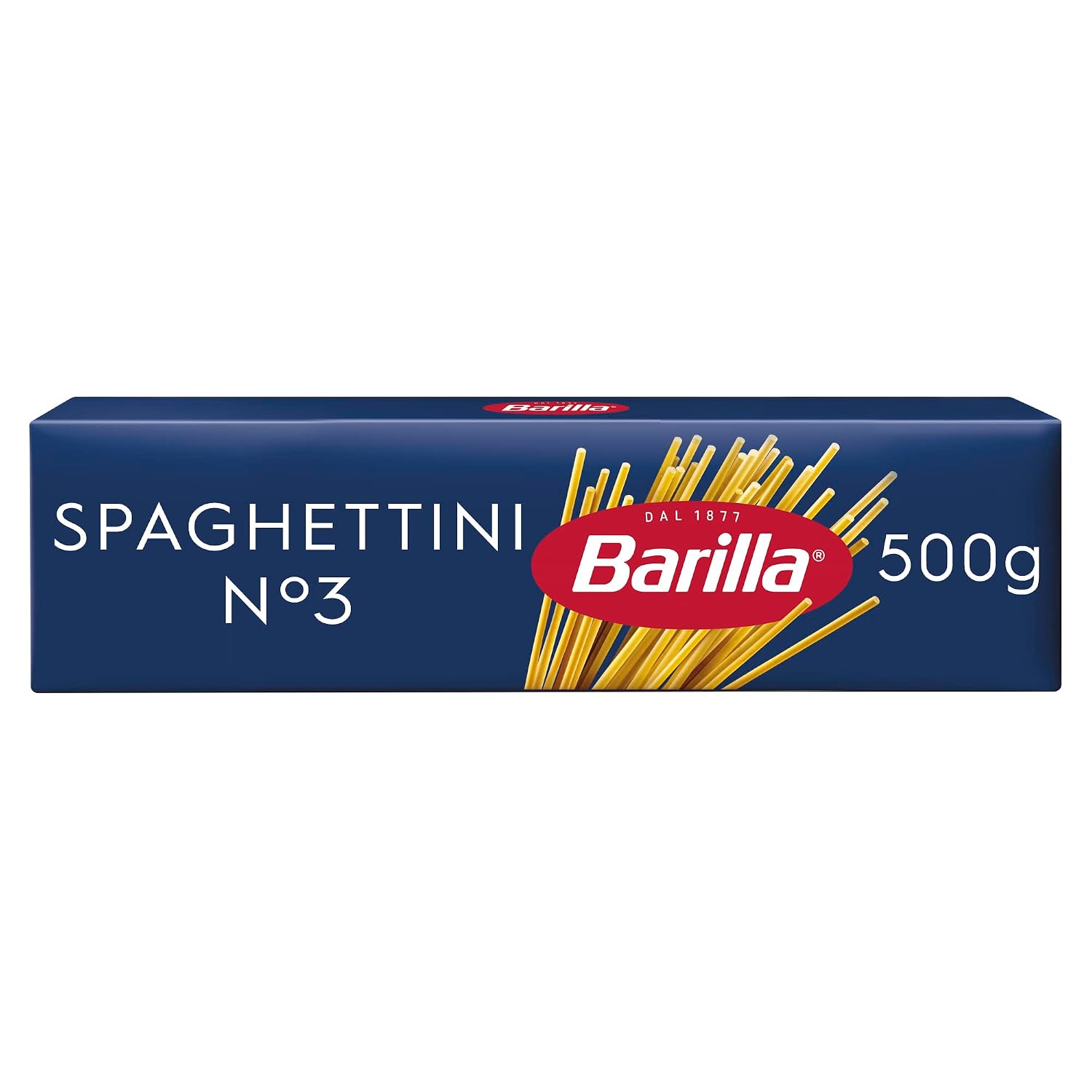 Detalle 2 de Barilla Klassische Spaghettini Nr. 3 – Hartweizen, al dente in 5 Minuten (5 x 500 g)