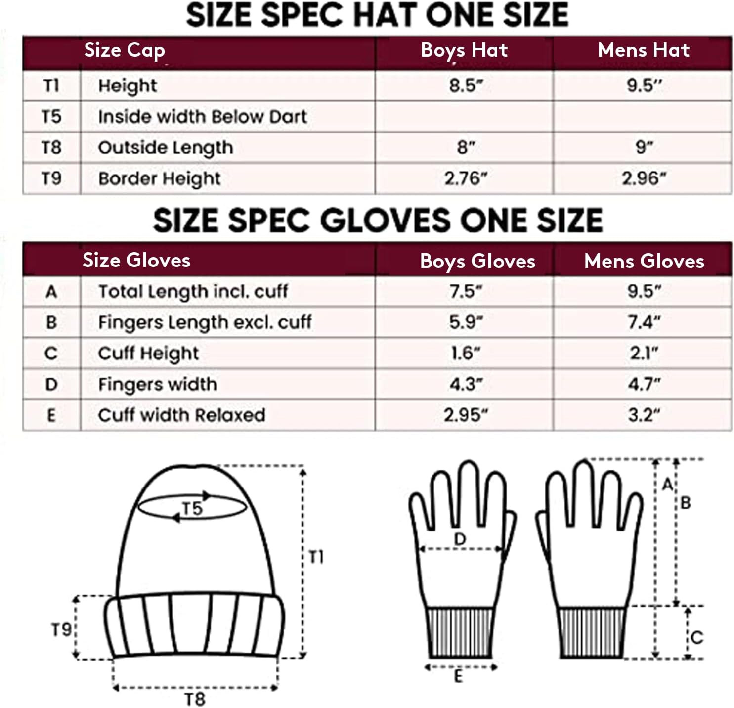 Thumbnail 6 de Ultra Game Youth NBA Official Super-Soft Winter Beanie with Touch Screen Gloves