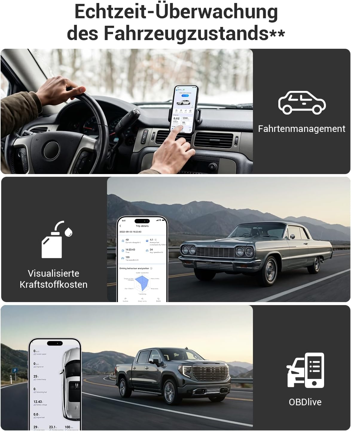 Detalle de XTOOL AD20 Pro OBD2 Diagnosegerät – umfassende Fahrzeugdiagnose mit KI-Unterstützung