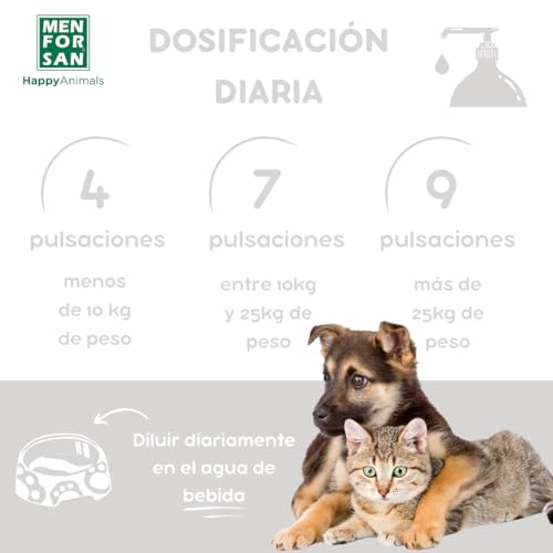 Detalle de MENFORSAN Antisarro enjuague bucal para perros y gatos 500 ml