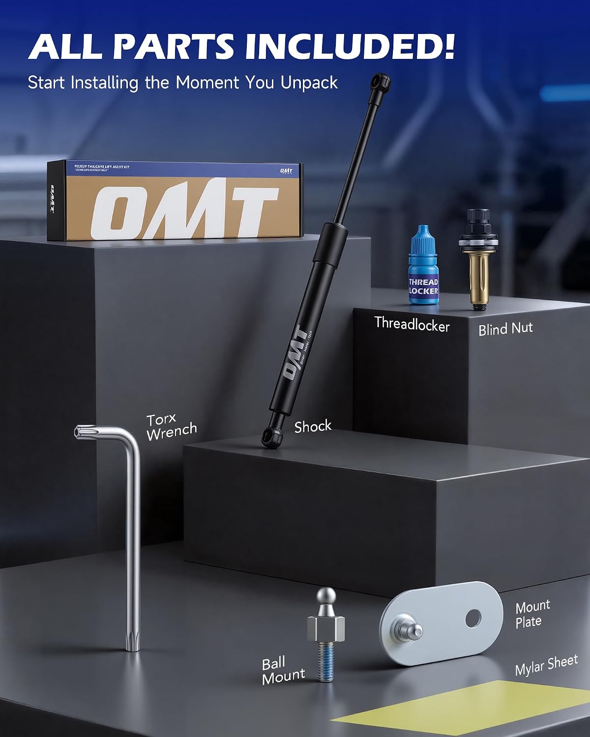 Thumbnail 5 de Orion Motor Tech Tailgate Assist 1997–2016