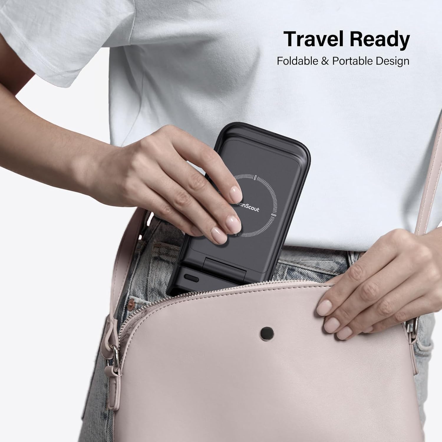 Thumbnail 6 de SwanScout 703G2 Stazione di ricarica wireless 3 in 1 per Pixel Watch 3/2 e Fitbit, con supporto per smartphone e Buds