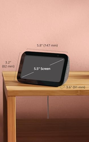 Detalle de Amazon Echo Show 5 (newest model) in Charcoal