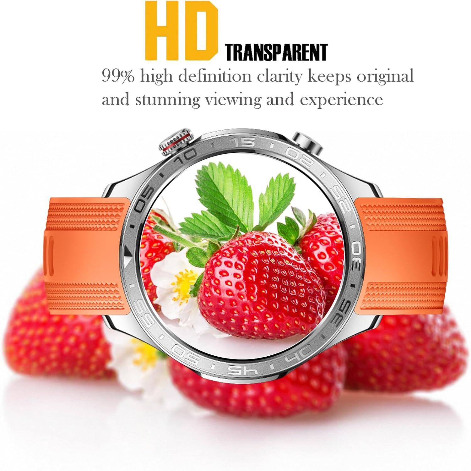 Thumbnail 5 de WFTE 4-Pack Screen Protector for Amazfit T-rex 3 / HONOR Watch 5 Pro
