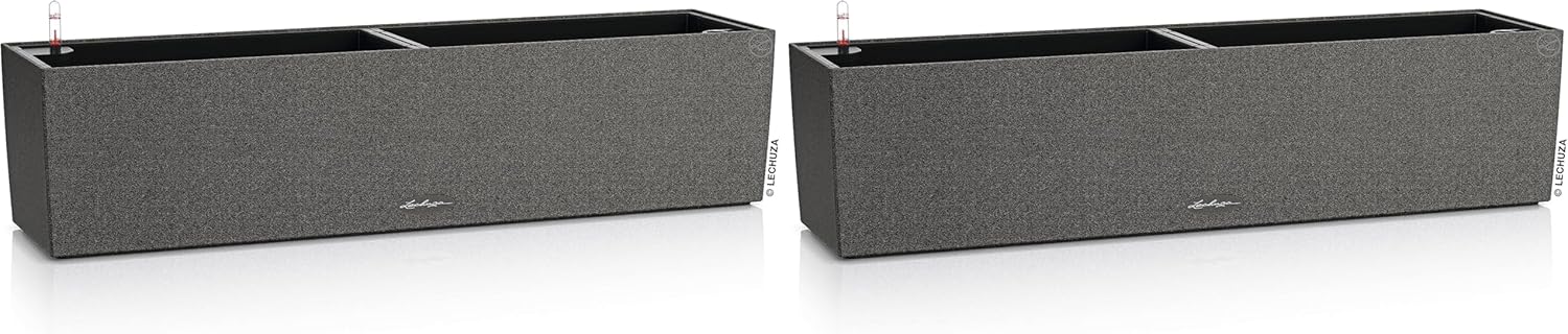 Thumbnail 6 de Lechuza BALCONERA Stone 80 Komplettset sandbeige – Balkonblumenkasten mit Wasserspeicher