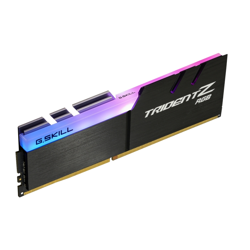 Detalle de G.Skill Trident Z RGB DDR4 32 GB (4 x 8 GB), 3200, CL16 para AMD
