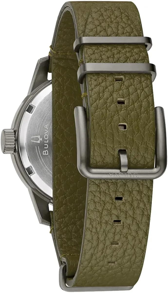Detalle 2 de Bulova Orologio unisex caqui automatico 38 mm