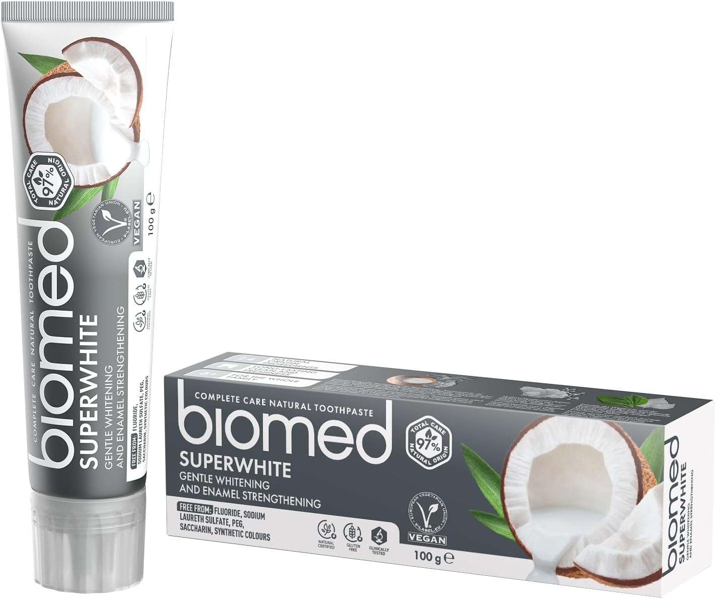Thumbnail 6 de Biomed Superwhite 97% Natural Whitening Toothpaste 100g toothpaste 🪥