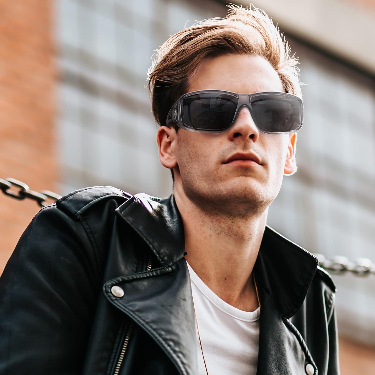 Thumbnail 1 de LVIOE Unisex Polarisiert Überzieh-Sonnenbrille für Brillenträger (Fit-Over) mit UV-Schutz