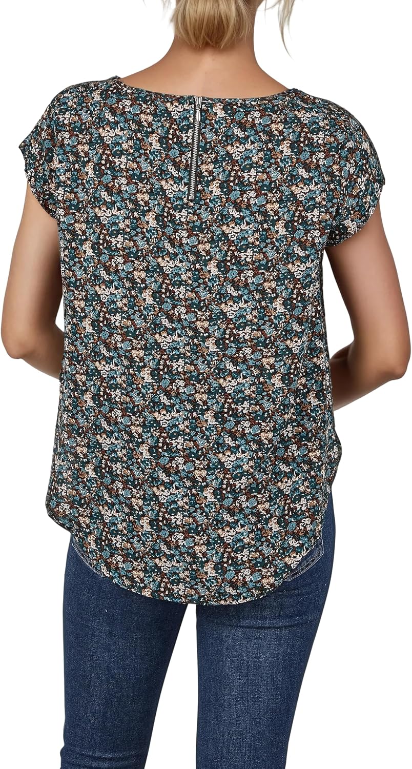 Detalle 2 de ONLY Damen T-Shirt ONLVIC 2er Pack Rundhals