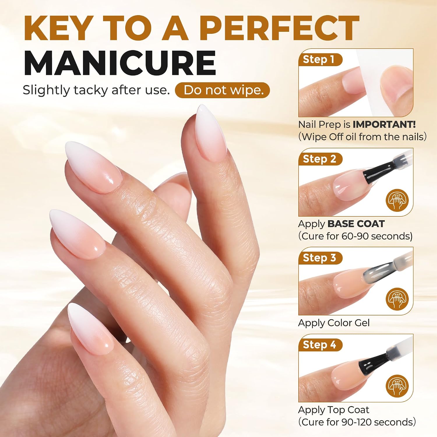 Detalle 2 de UNA GELLA Gel Base Coat 10 mL