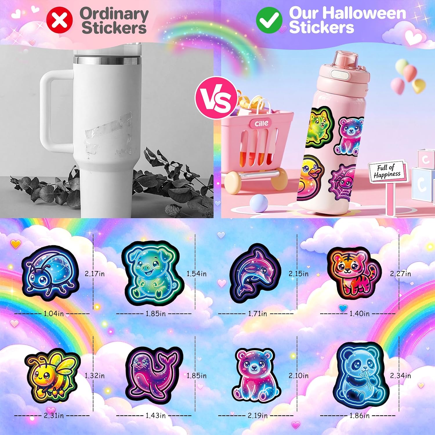 Thumbnail 6 de Animal Stickers 56-Piece Pack