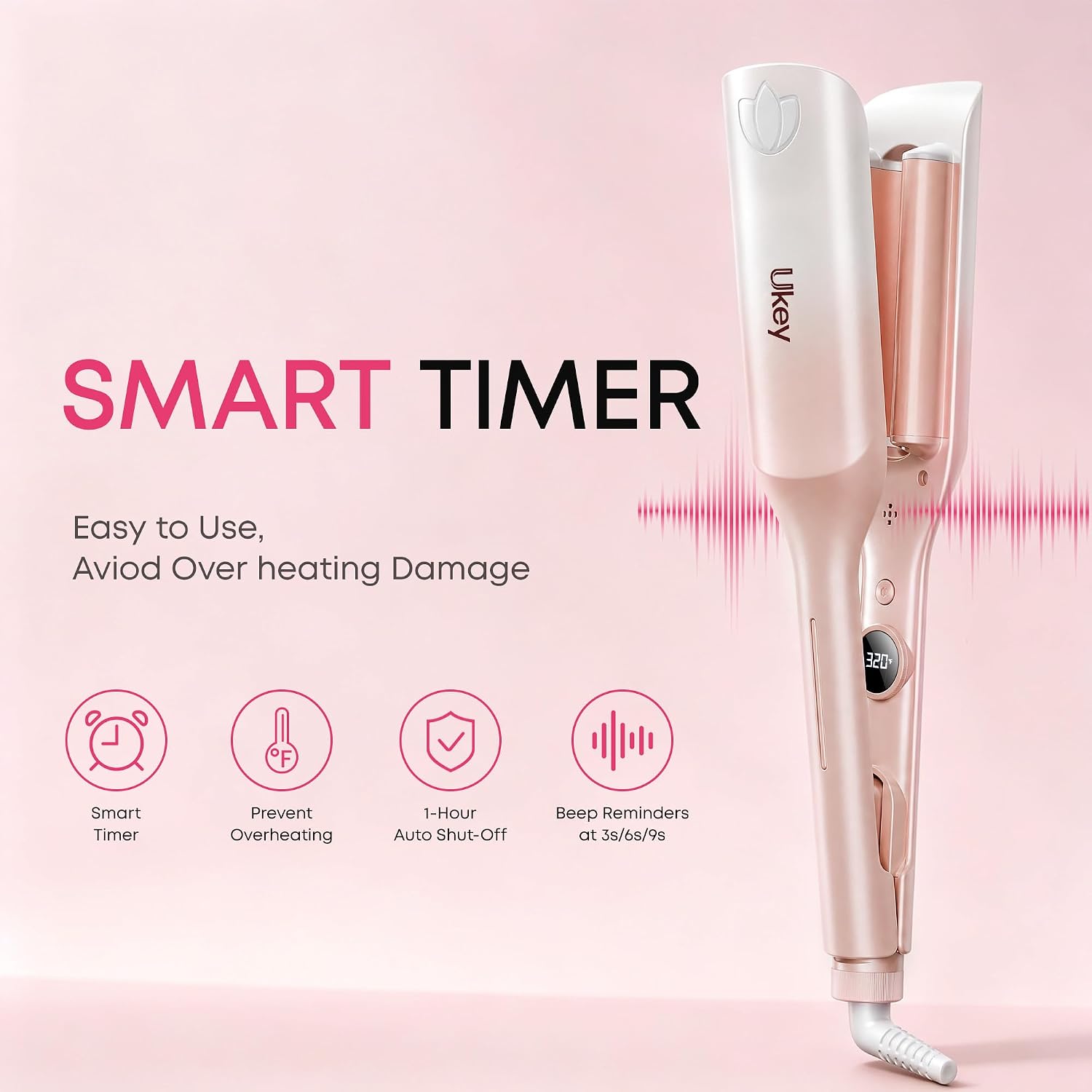 Detalle de Ukey Hair Crimper, 1.25-Inch