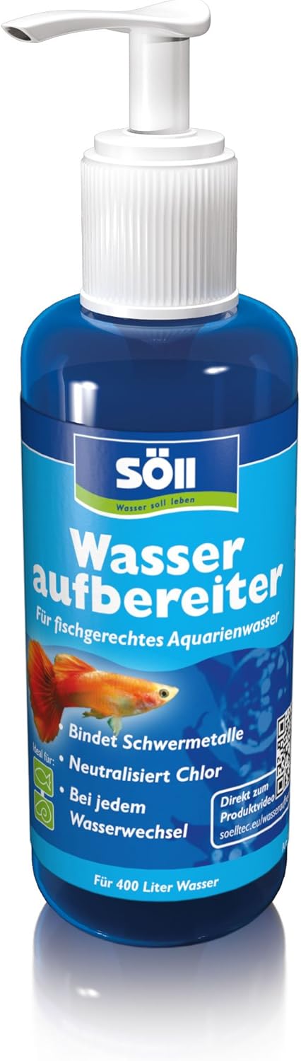 Detalle 2 de Söll Wasseraufbereiter Aqua, 500 ml – Wasseraufbereitung fürs Aquarium