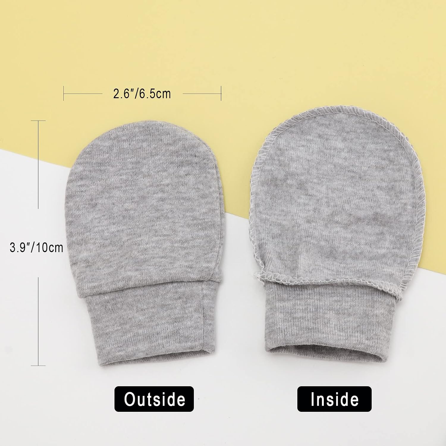 Detalle 2 de DRESHOW Newborn Mittens 8 Pairs