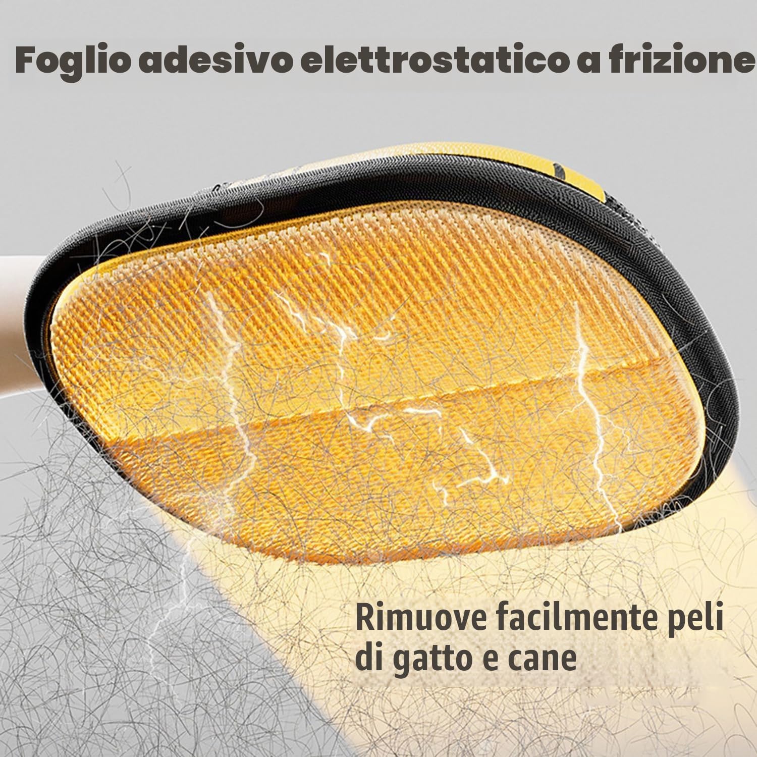 Thumbnail 4 de Guanti magnetici in Pelliccia per Rimozione Pelo Animali – SKELUOZIEU (2 pezzi) per Cani e Gatti