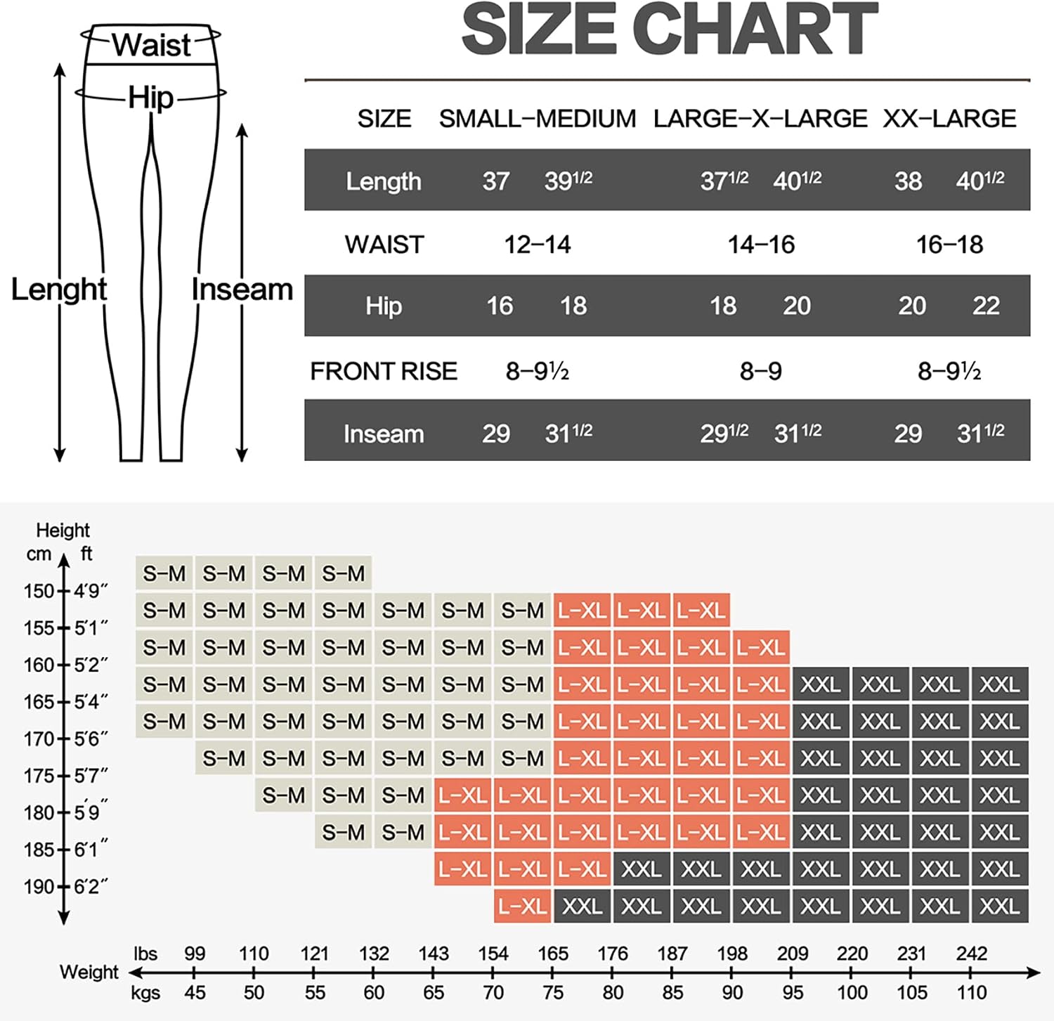 Thumbnail 5 de Women's Yoga Leggings 3-Pack
