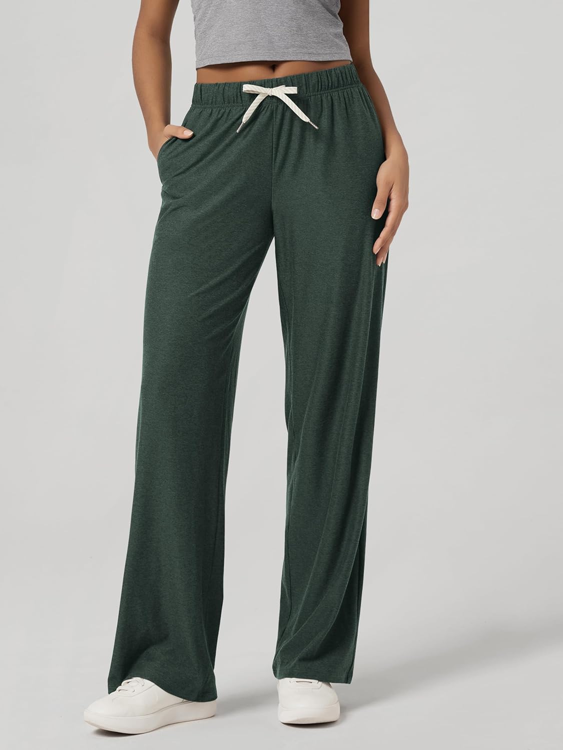 Thumbnail 2 de ODODOS Women’s Straight Leg Pants with odSTRATUM Tech Ultra Soft Relaxed Lounge Fit