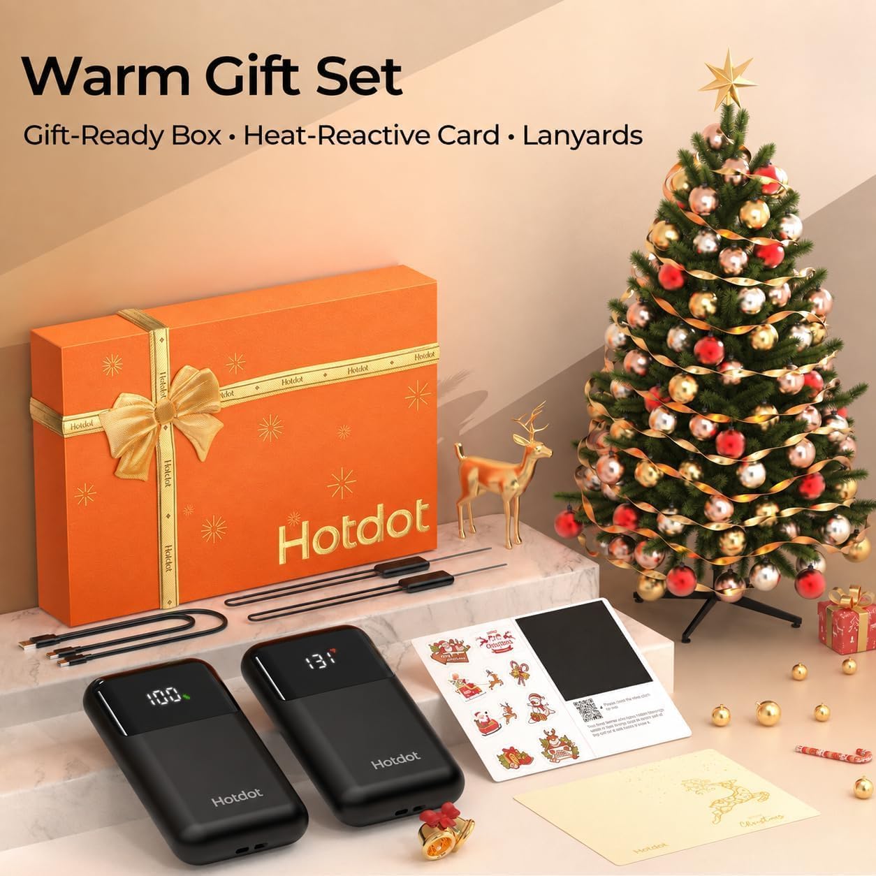 Thumbnail 1 de Hotdot Hand Warmers Rechargeable 131°F