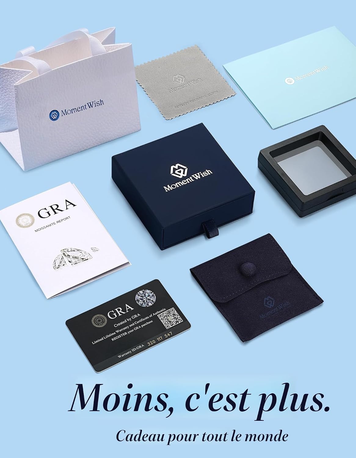 Thumbnail 6 de MomentWish Coeur 1 carat Collier femme