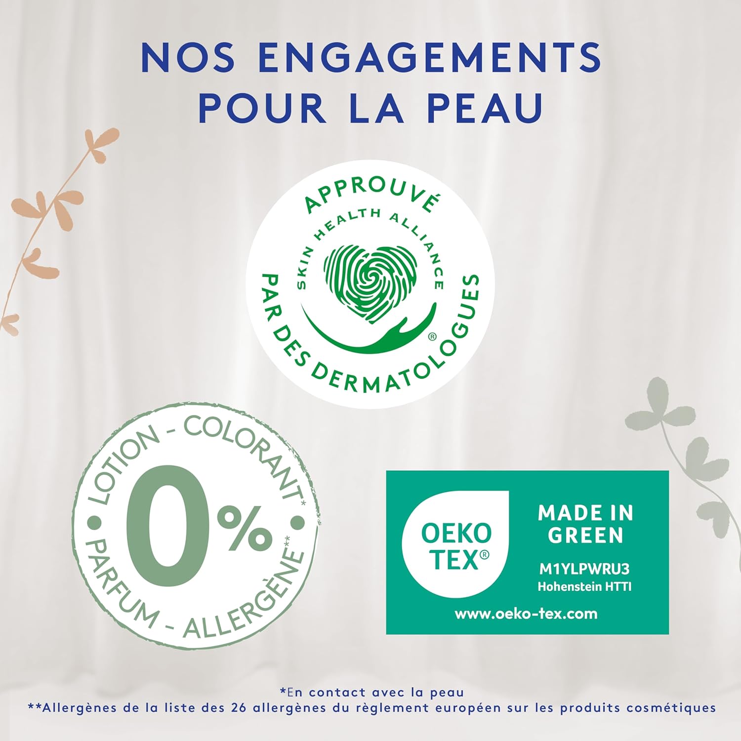 Thumbnail 6 de Lotus Baby Douceur & Confort - Culottes Taille 4 (9-14 kg) Pack 1 mois - 128 culottes