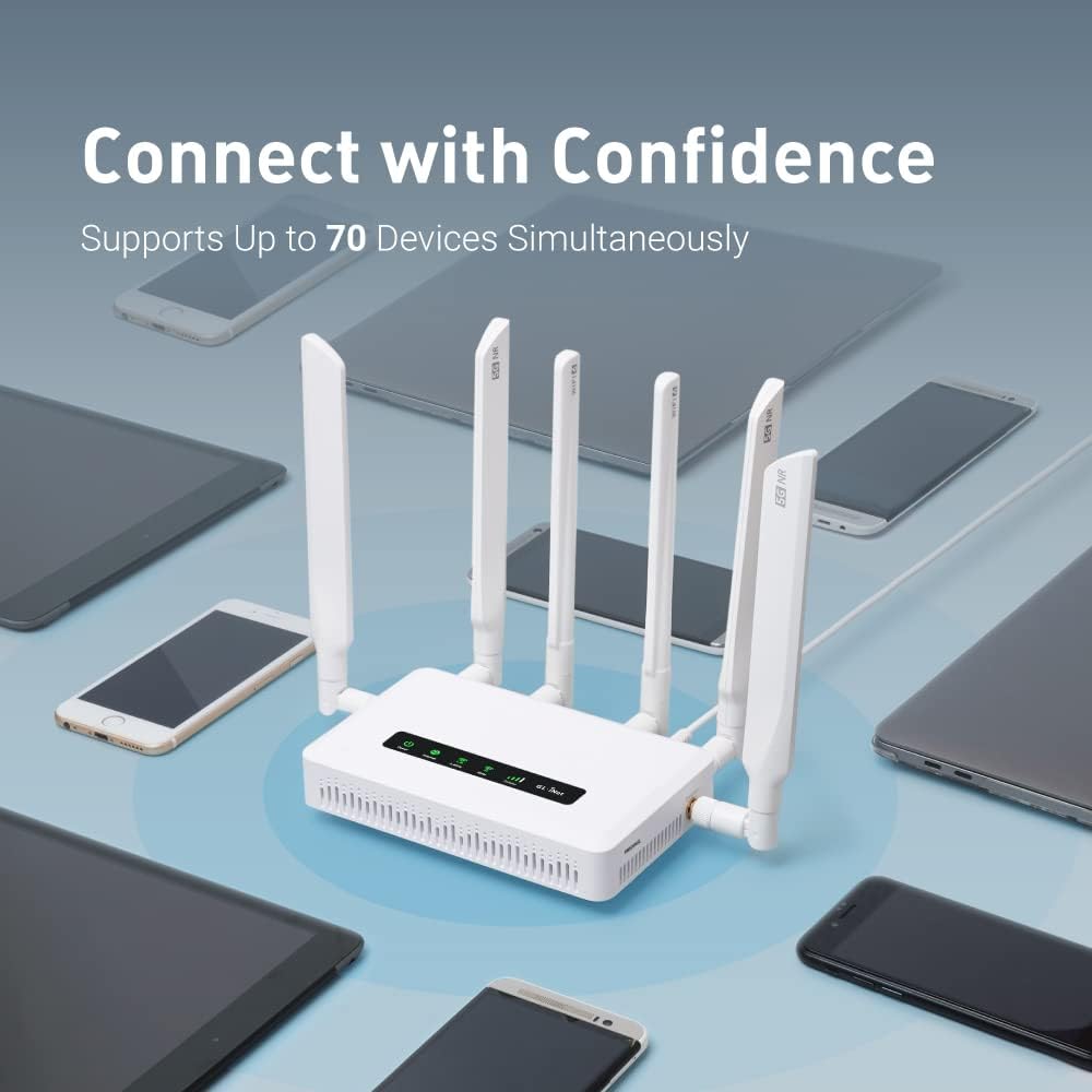 Detalle 2 de GL.iNet GL-X3000 5G Router for Home & RV