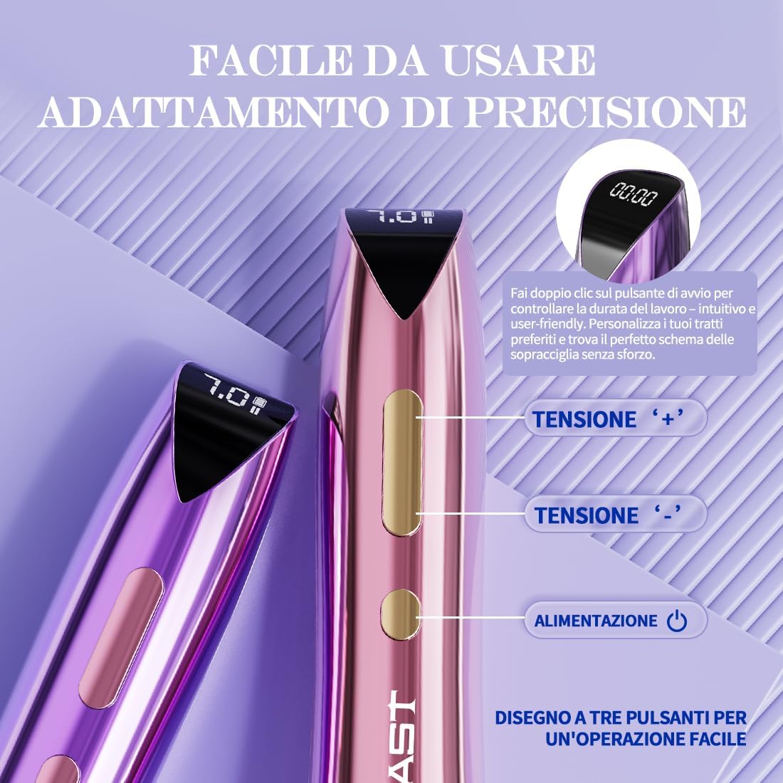 Thumbnail 6 de Mast P60 Penna per Tatuaggi Rotativa Senza Fili: versatilità, ergonomia e controllo su 2,2–3,2 mm