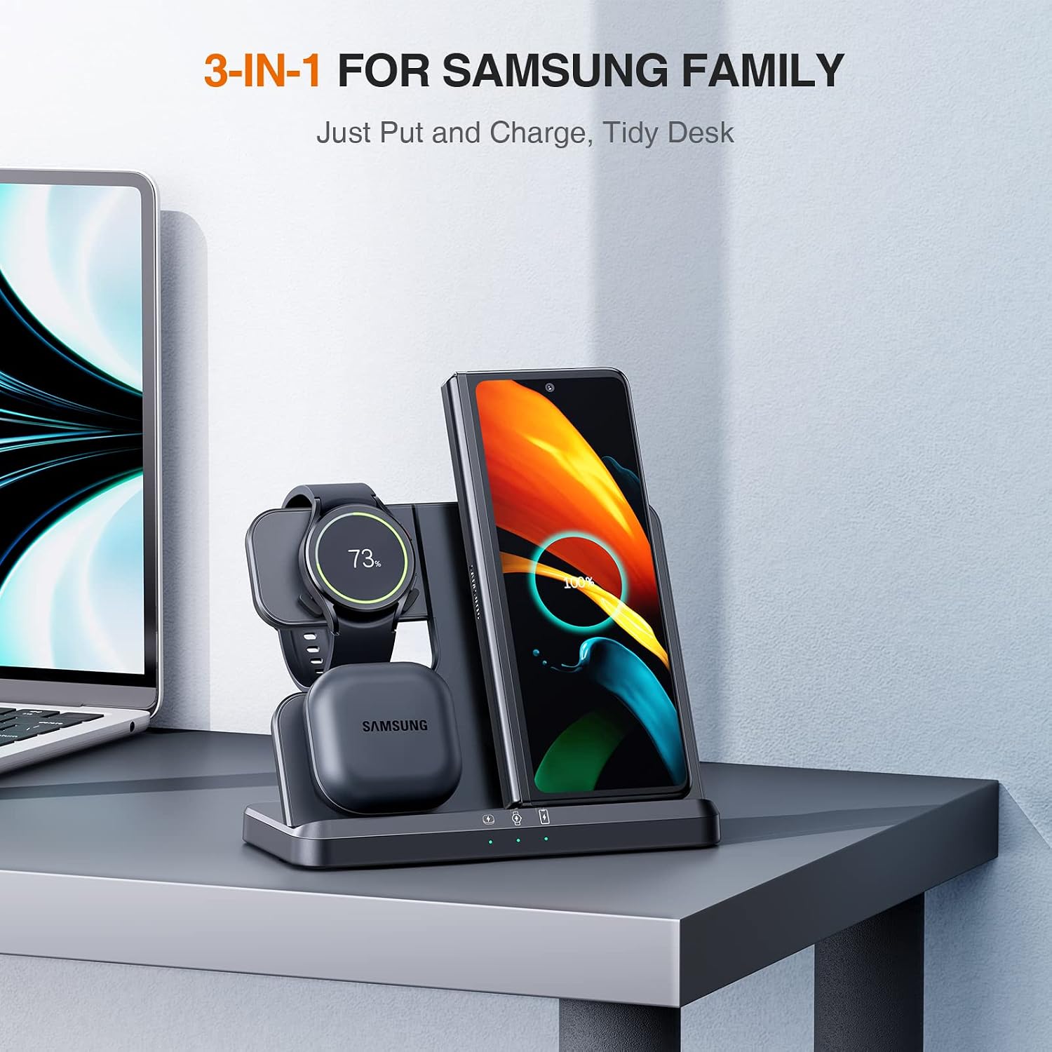 Thumbnail 6 de LK Wireless Charger 3‑in‑1 for Samsung