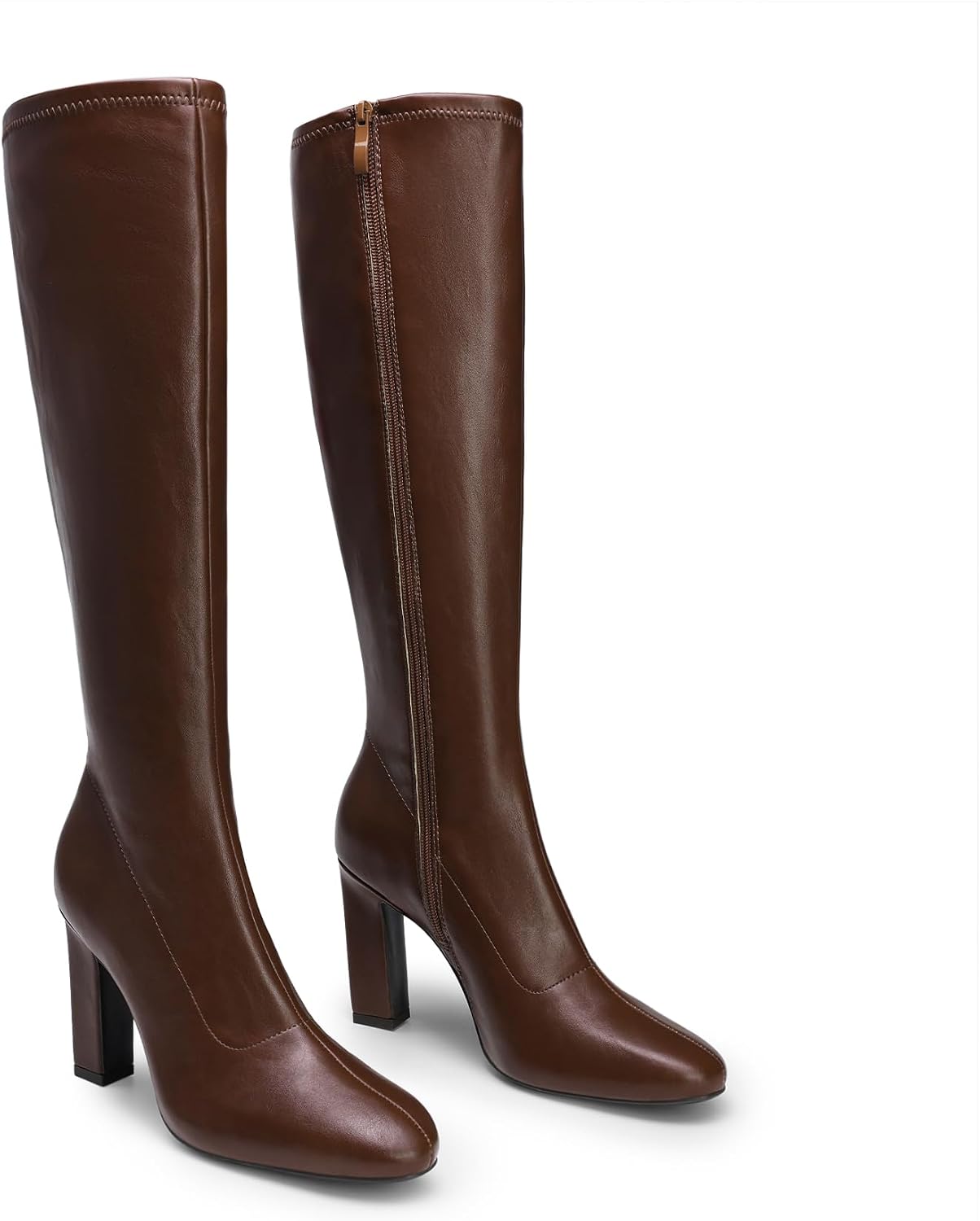 Detalle de DREAM PAIRS Knee-High Boots with 3.86-Inch Heel