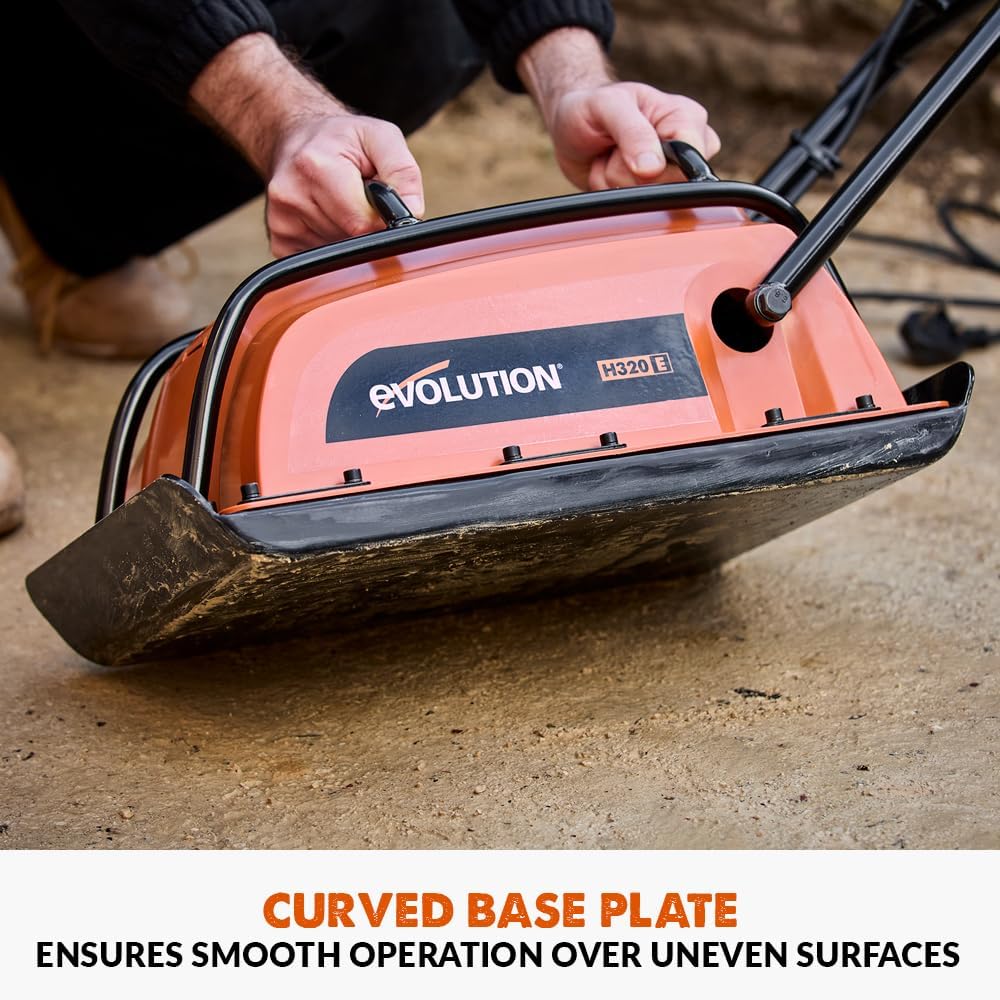 Thumbnail 6 de Evolution H320-E Hulk Electro Plate Compactor (230V) – compact, powerful electric plate for paving, turf and groundwork