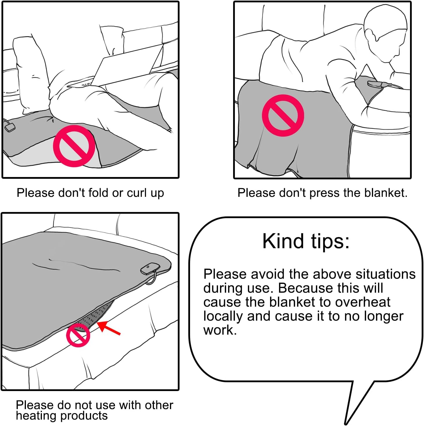Thumbnail 6 de PROALLER Heated Blanket 160x130 cm electric throw
