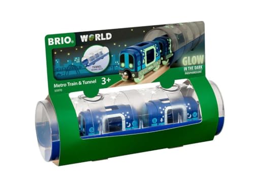 Thumbnail 4 de BRIO World 33970 Metro et Tunnel phosphorescents ⚙
