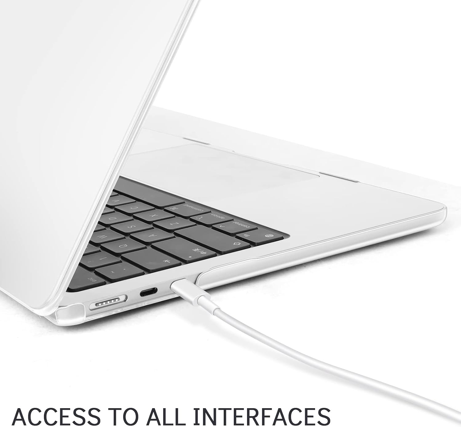 Detalle 2 de TECOOL Cover MacBook Air 13,6" trasparente