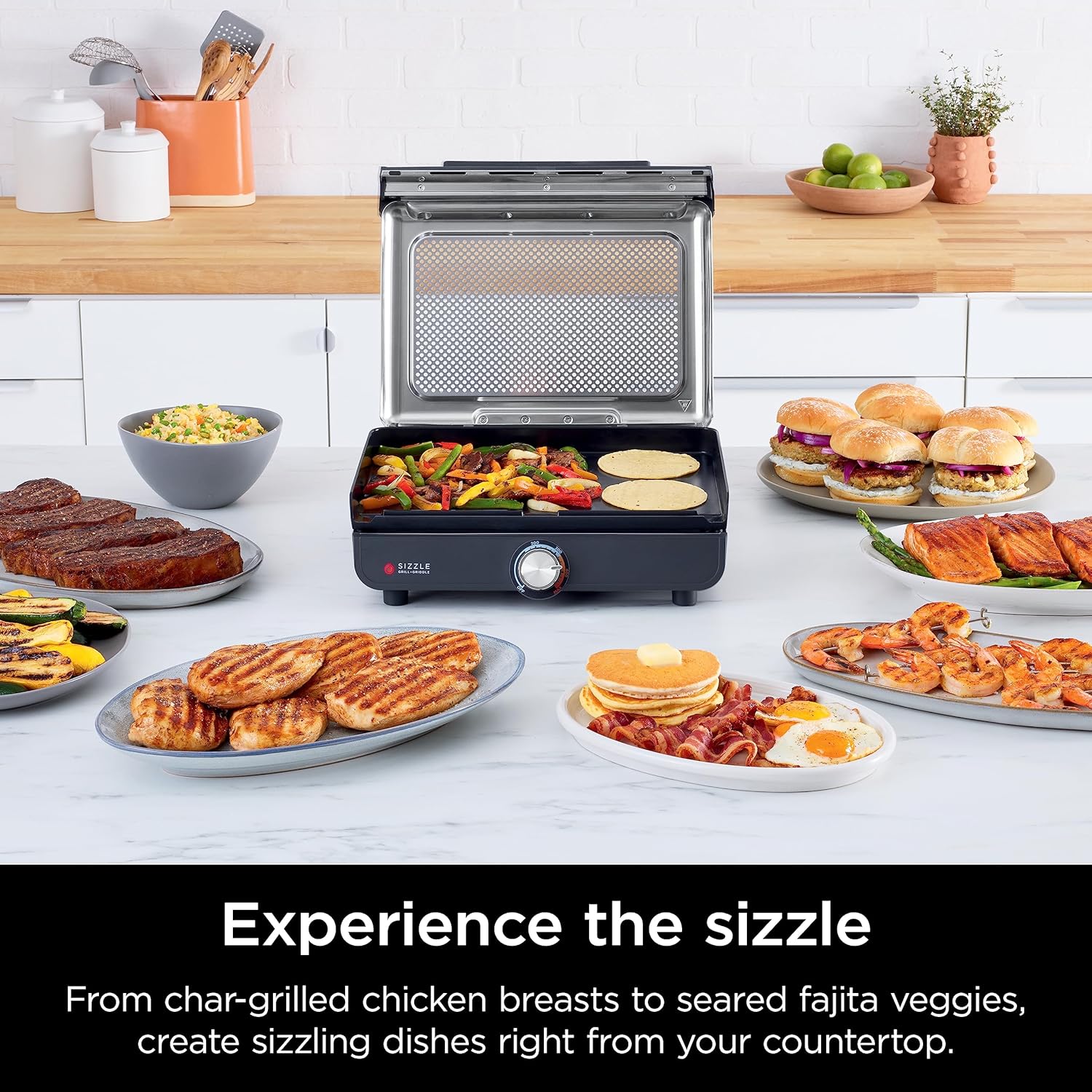 Thumbnail 1 de Ninja GR101 14" Indoor Grill