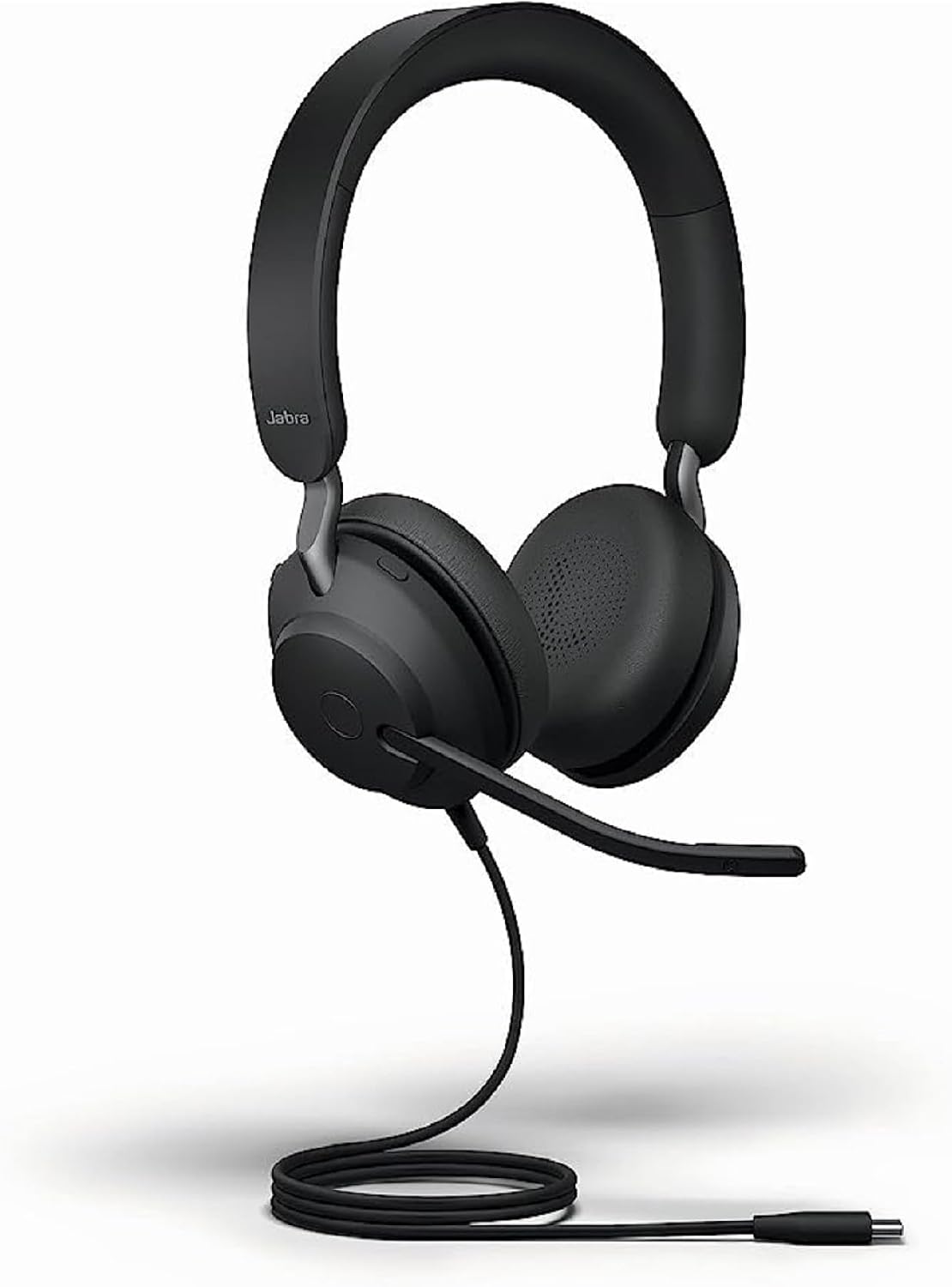 Detalle de Jabra Evolve2 40 SE noise-cancelling wired headset