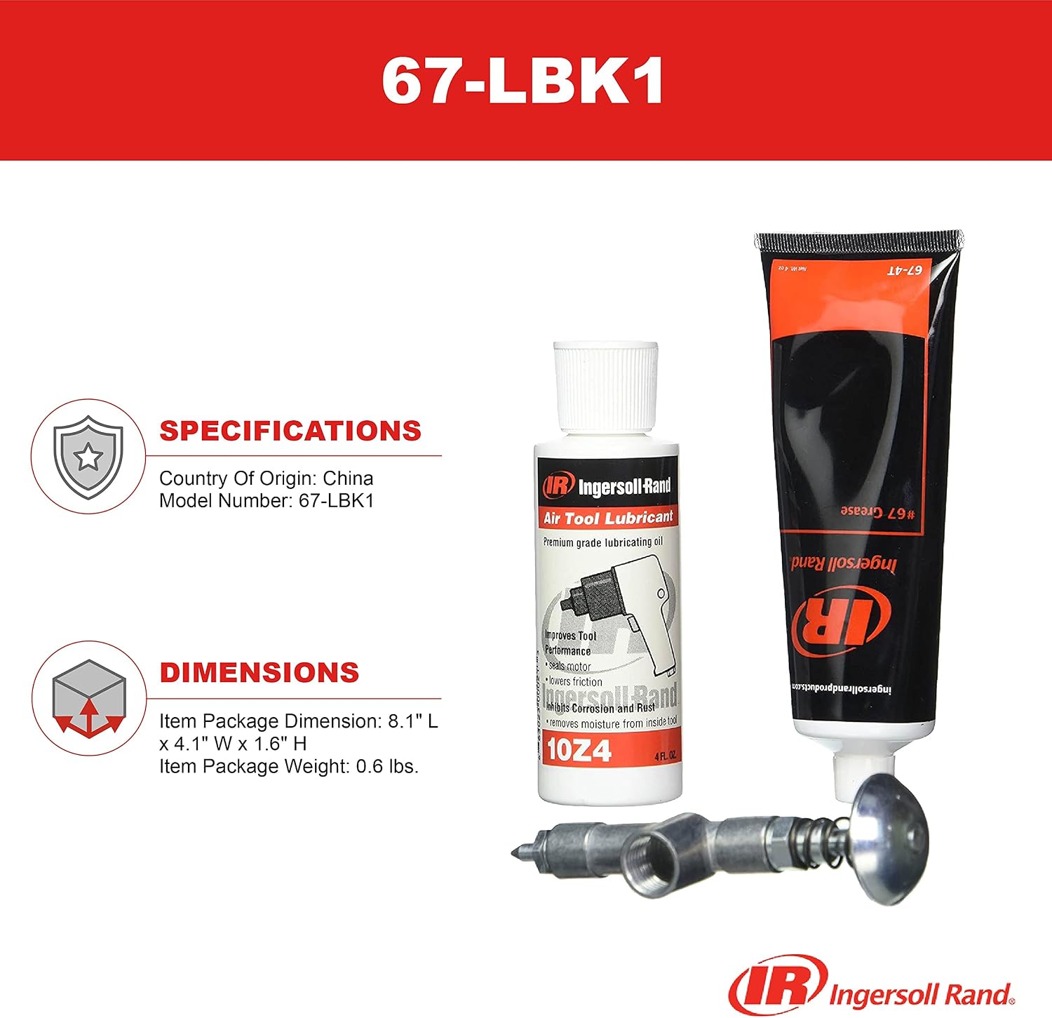 Detalle de Ingersoll Rand Clé à cliquet R3150-K12-EU sans Fil 20V IQ 13 mm (1/2") avec Batterie BL2012 2,5 Ah et Chargeur en Mallette