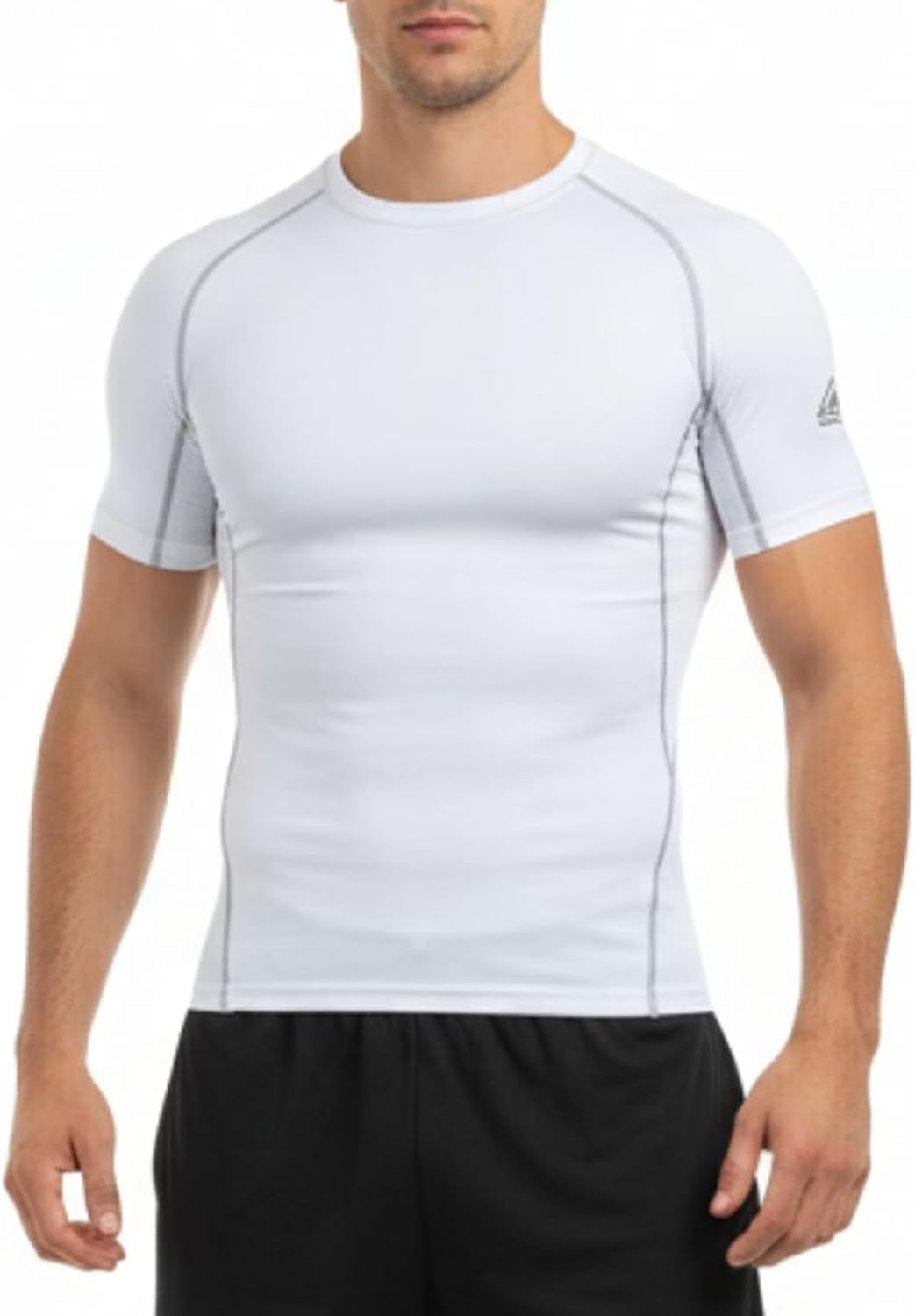 Detalle de AMZSPORT maglietta compression uomo, 5% più pressione