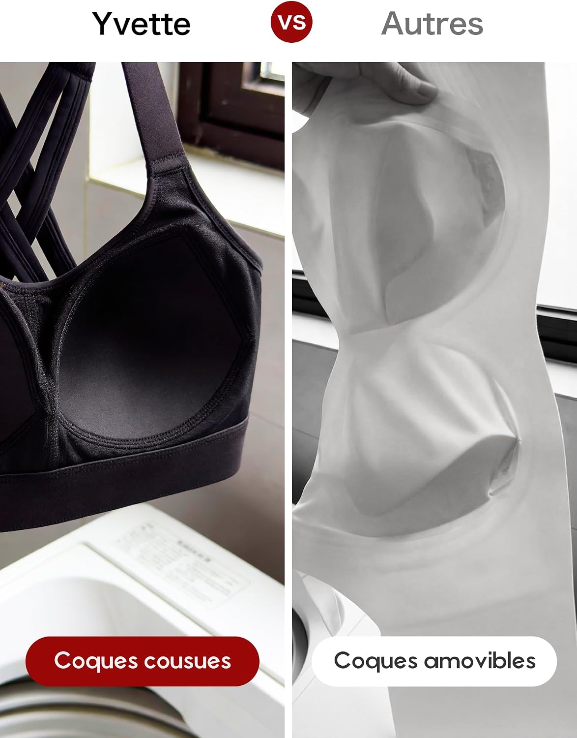 Thumbnail 4 de Yvette Soutien-gorge sport 5XL
