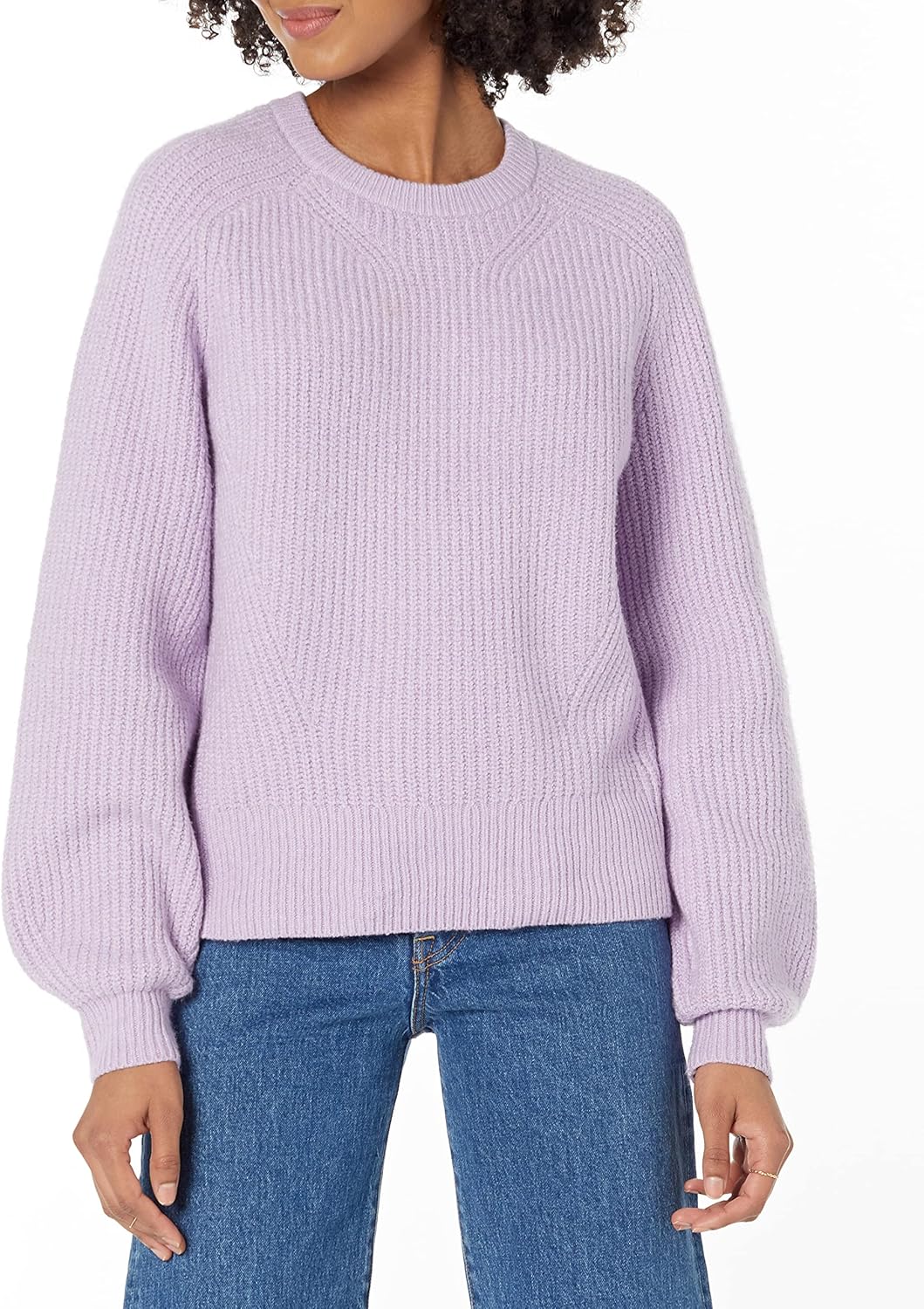 Thumbnail 5 de Amazon Essentials Damen Rippstrick-Pullover mit Rundhalsausschnitt (Loose Fit)