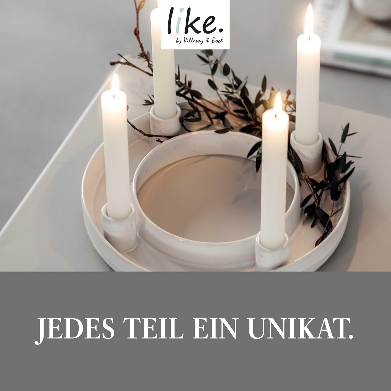 Thumbnail 6 de Villeroy & Boch Winter Glow Adventskranz 26 cm đŻ