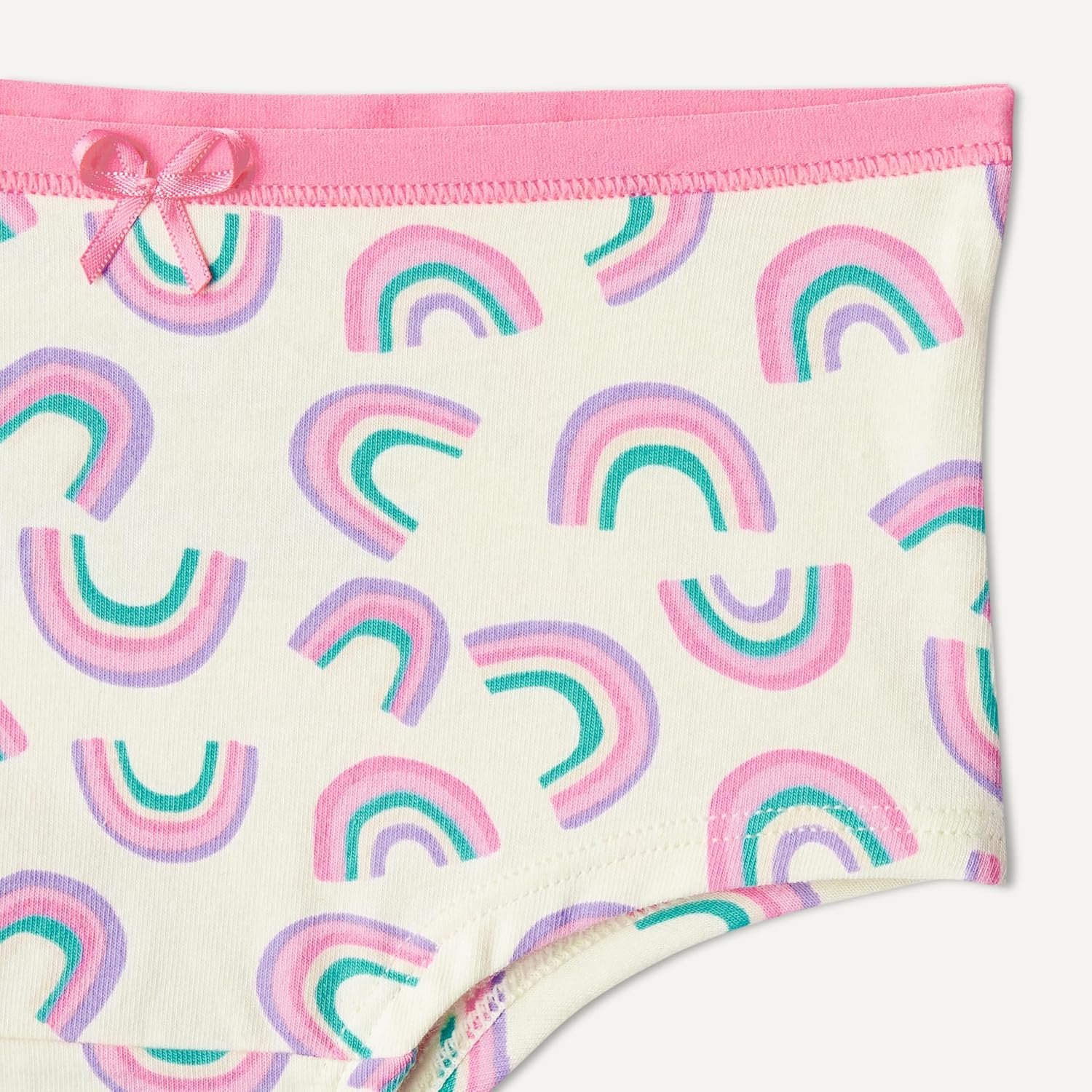 Detalle 2 de Amazon Essentials Girls' Cotton Jersey Boyshort Underwear