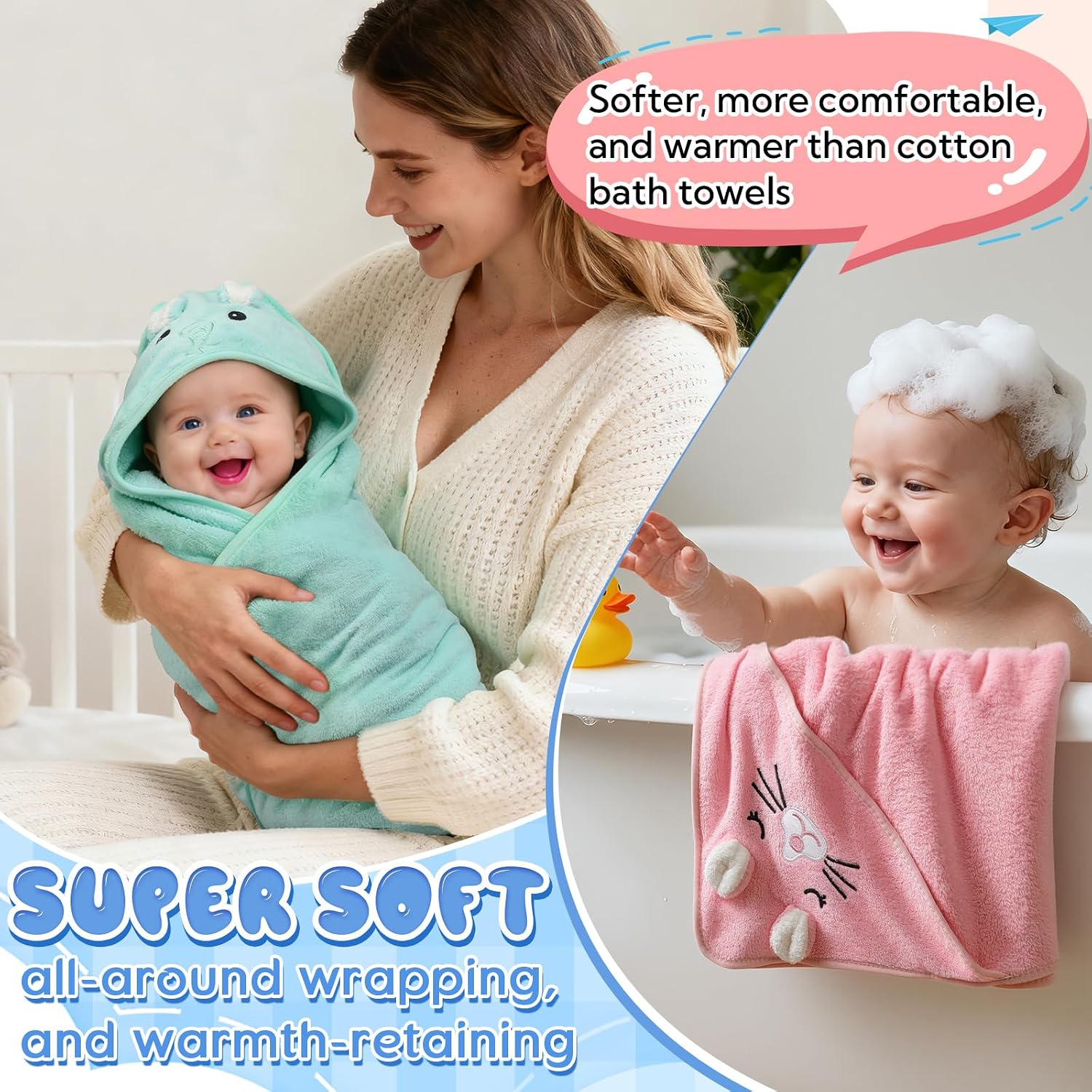 Detalle de Baby Bath Towel Set, 15-Piece