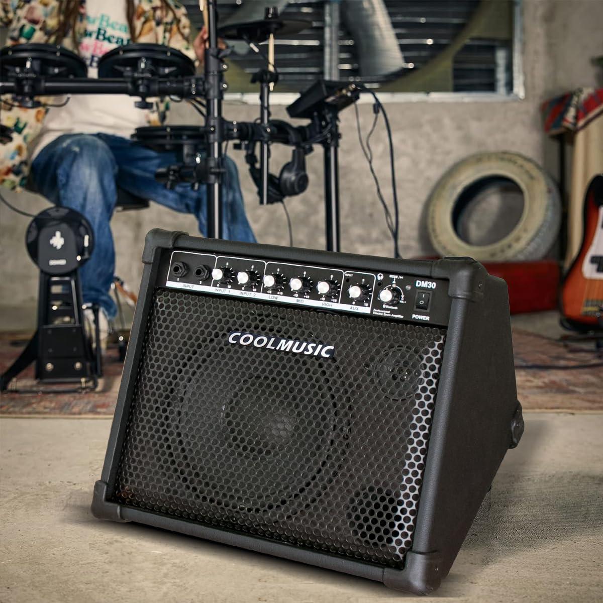 Thumbnail 1 de Coolmusic DM30 30W Drum Amplifier