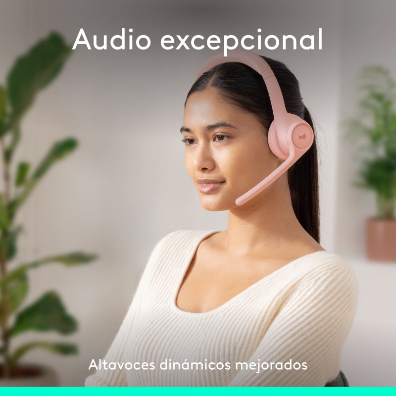Detalle 2 de Logitech Zone 300 Auriculares inalámbricos Bluetooth con micrófono